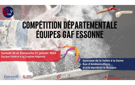 GAF - Compétition Départementale Equipe